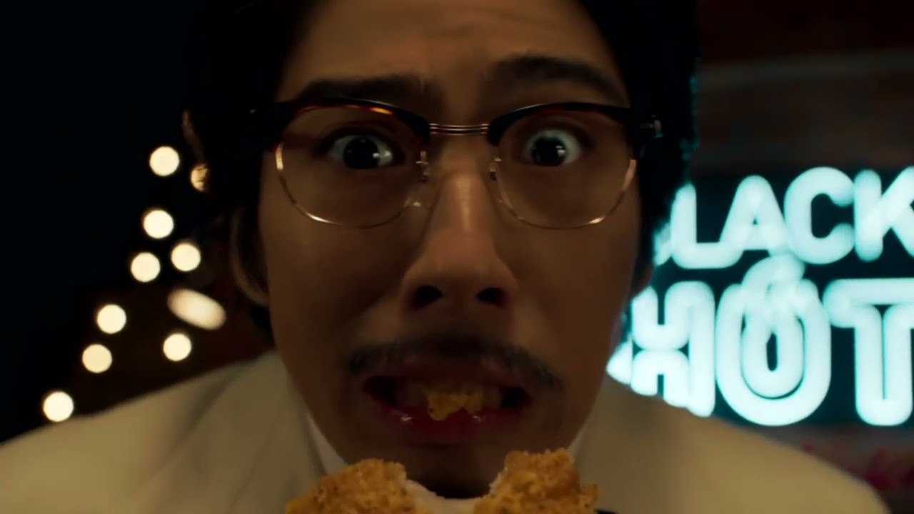 【CM】ケンタッキーフライドチキン　ブラックホットチキン