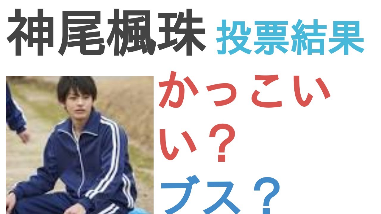 神尾楓珠はかっこいい？ブス？【投票結果】