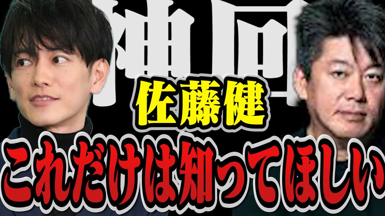 【大絶賛】佐藤健の◯◯、これだけは絶対知ってほしい…【堀江貴文 切り抜き ガーシーch 佐藤健 満島ひかり 初恋 宇多田ヒカル Netflix 】