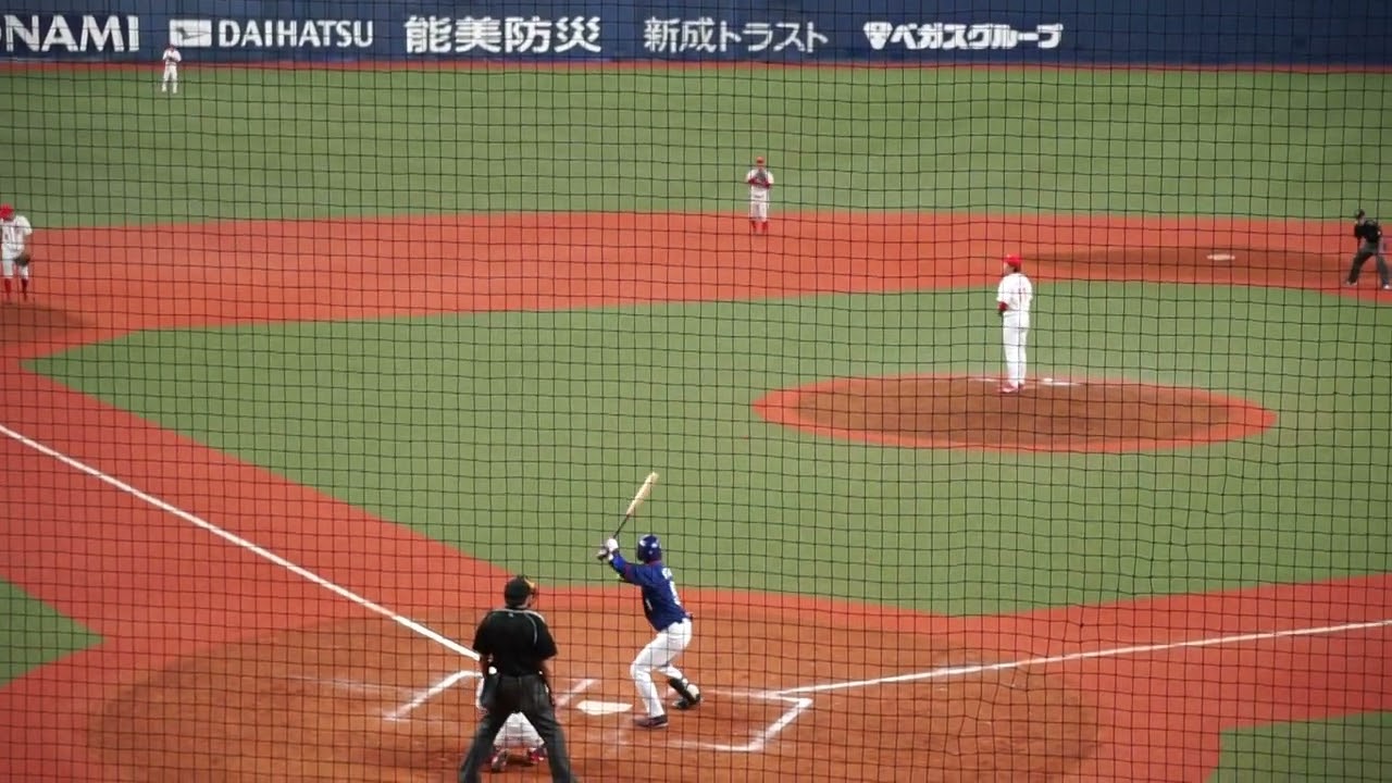 2022/11/5(土) 藤井貴之(日本生命) vs 鈴木貴士(東京ガス) ライト前ヒット