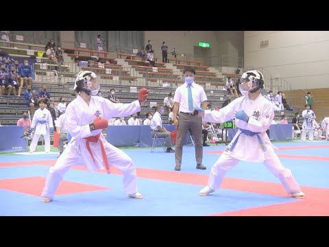 2021インターハイ　女子団体組手準々決勝　帝京VS山口鴻城