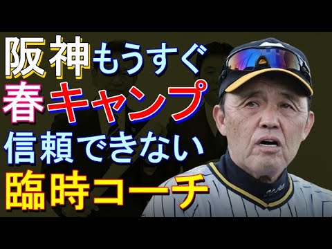 阪神 もうすぐ春キャンプだけど信頼できないコーチって？ 2023年1月16日