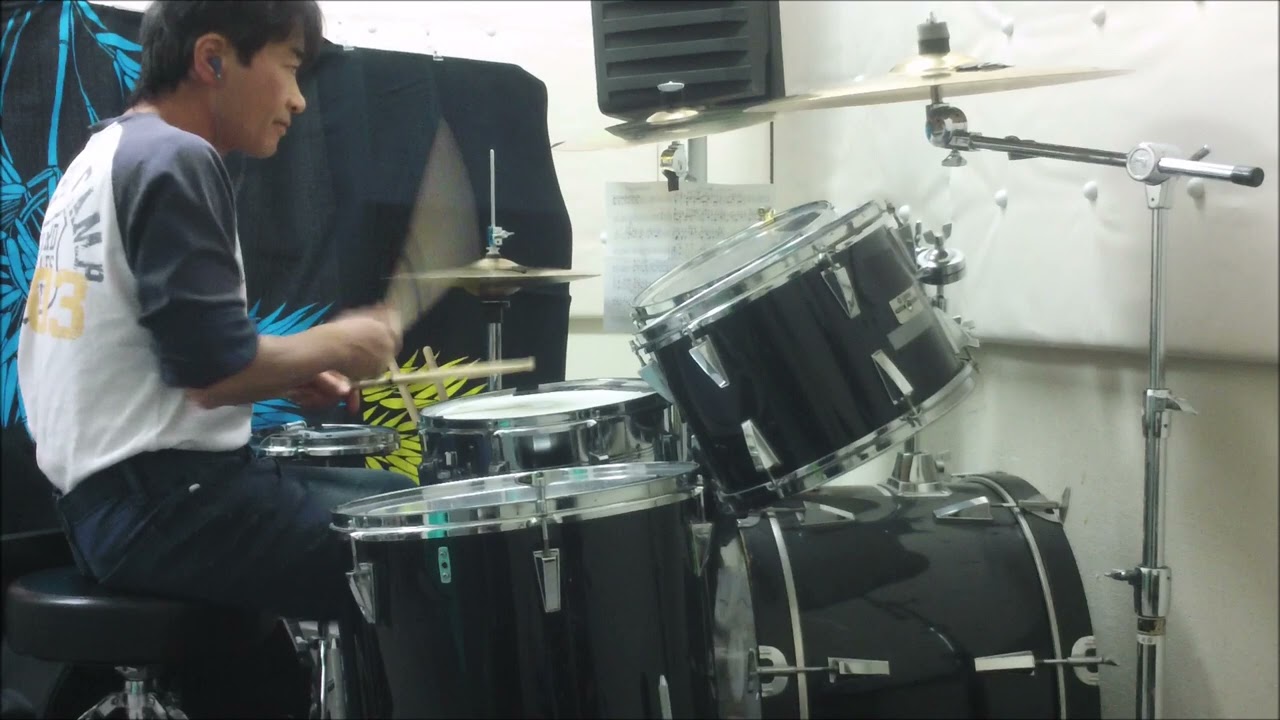 水谷豊　カリフォルニア・コネクション drum cover