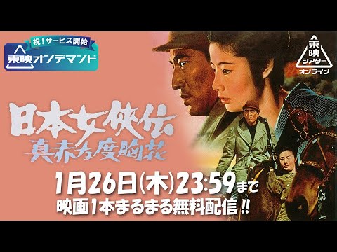 【祝！東映オンデマンド サービス開始】日本女侠伝　真赤な度胸花[公式]