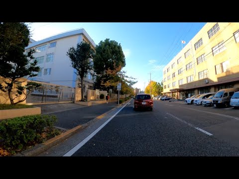 〖東京都〗江戸川区立東葛西中学校をバイクで廻るAround