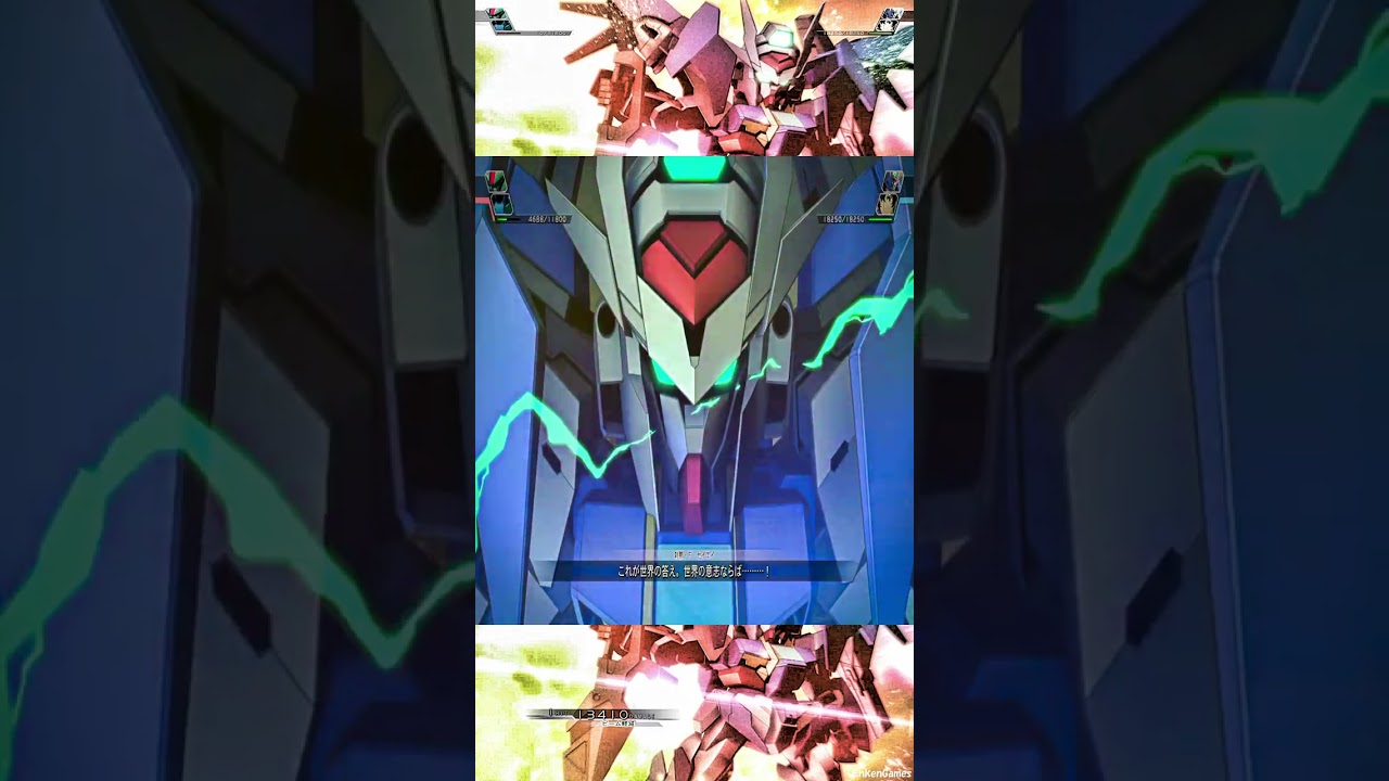 232 機動戦士ガンダム00 ガンダムダブルオースカイ 刹那・F・セイエイ(宮野真守) #shorts