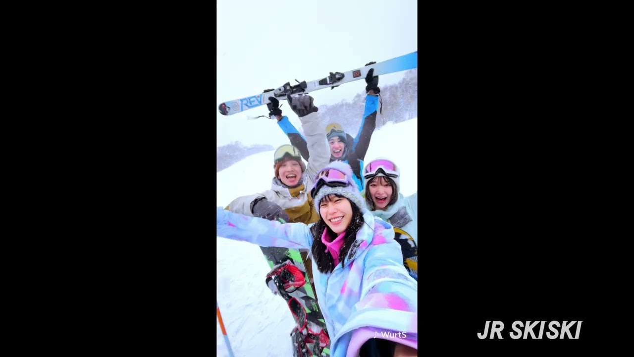 俳優・南沙良がスキーに初挑戦 「JR SKISKI」新TVCM「冬を取り戻すんだ。」篇