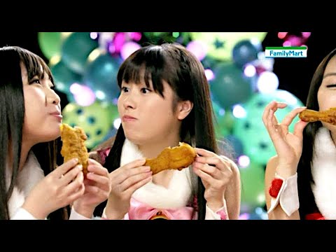 ももいろクローバーZ : ファミマのフライドチキン (201212)