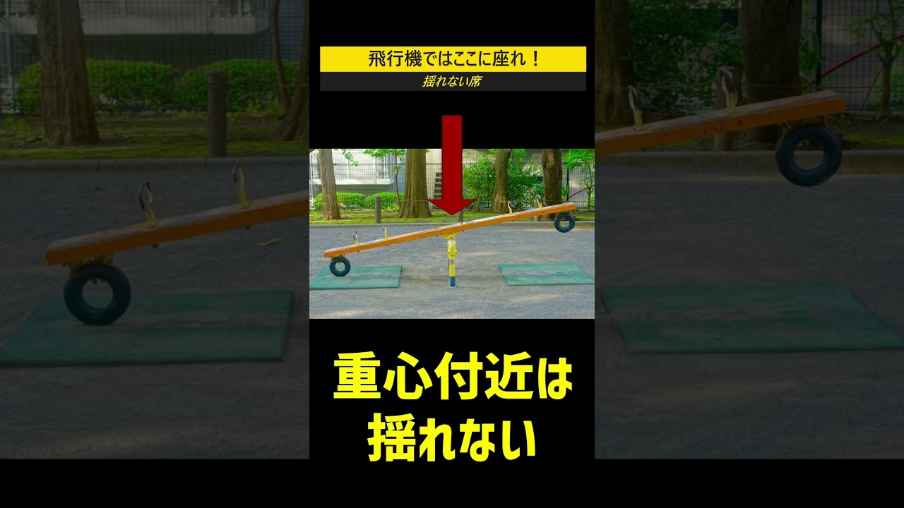 飛行機ではこの席に座れ！#shorts