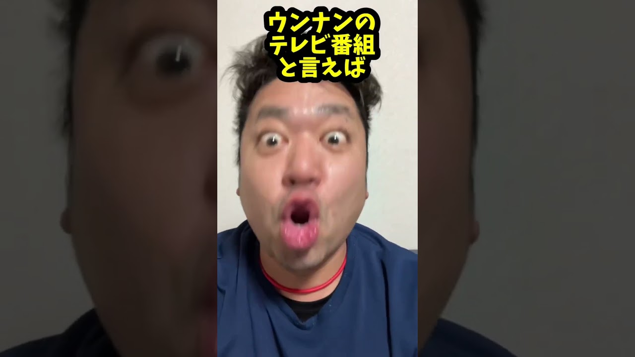 ウッチャンナンチャンのテレビ番組と言えば！！発表！