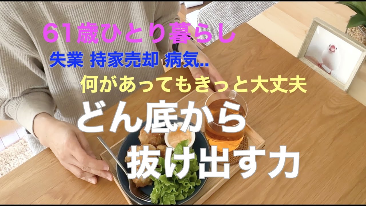 【61 years old living alone】失業 持家売却 病気..何があってもきっと大丈夫 どん底から抜け出す力／谷根千〜根津神社散策／レンコン・ライスボール