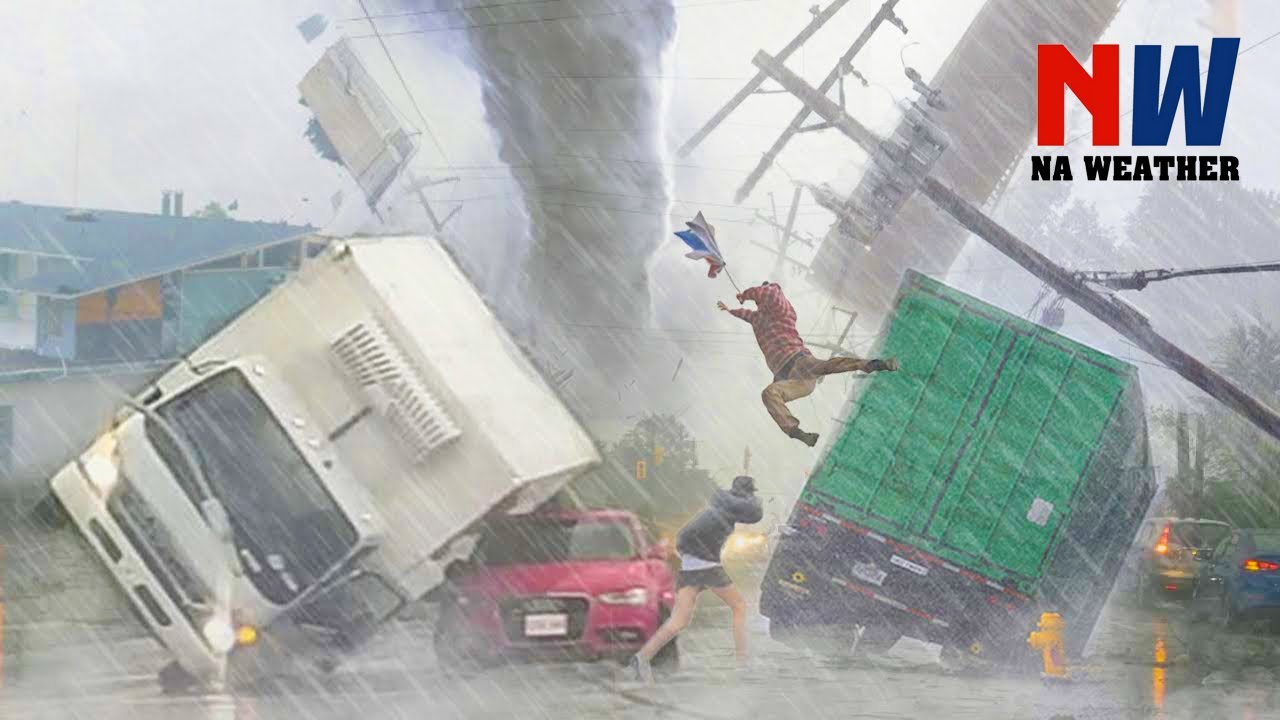 Weather Moments Caught On Security Cameras (2023)