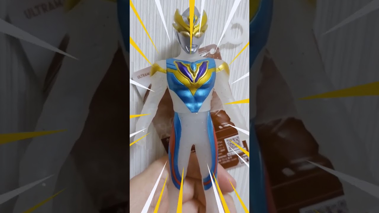 ウルトラマンデッカー #shorts ウルトラヒーローズEXPO 限定 ウルトラヒーローシリーズ ソフビ フィギュア 奥特曼ULTRAMAN
