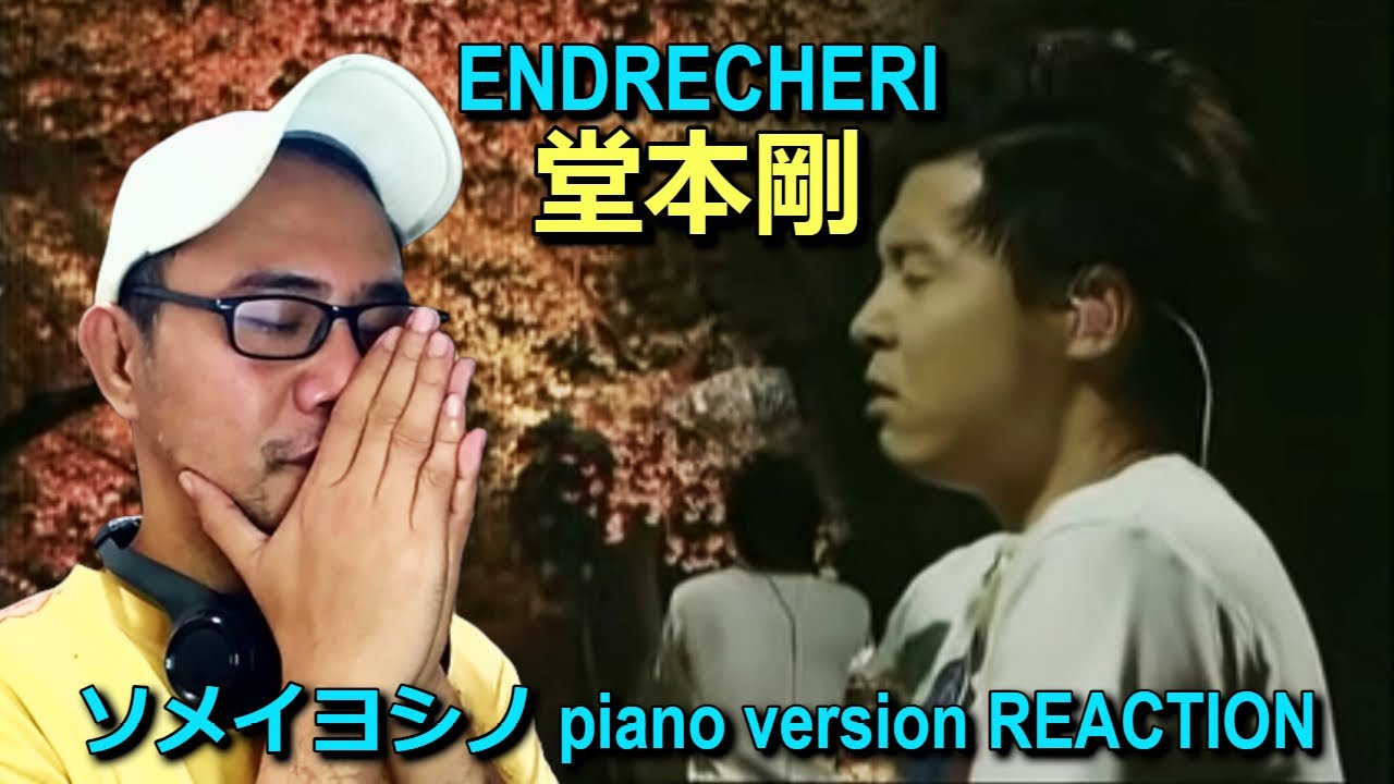 ENDRECHERI 堂本剛 - ソメイヨシノ piano version REACTION