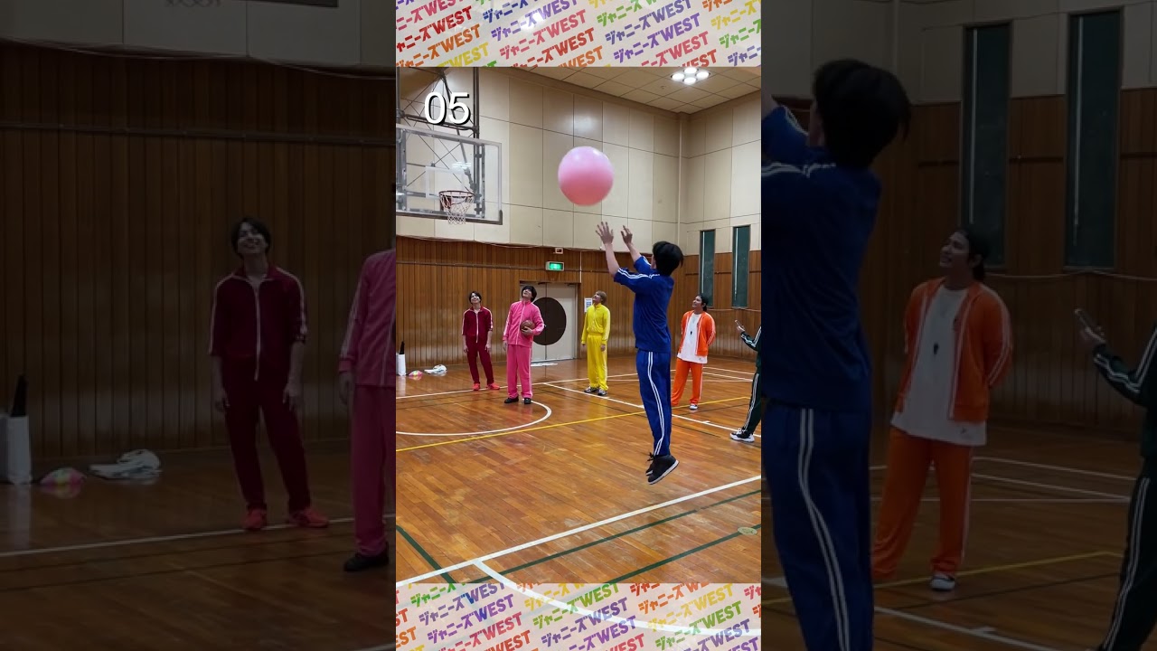 🌈ジャニーズWEST流🌈フリースローチャレンジ　藤井流星編