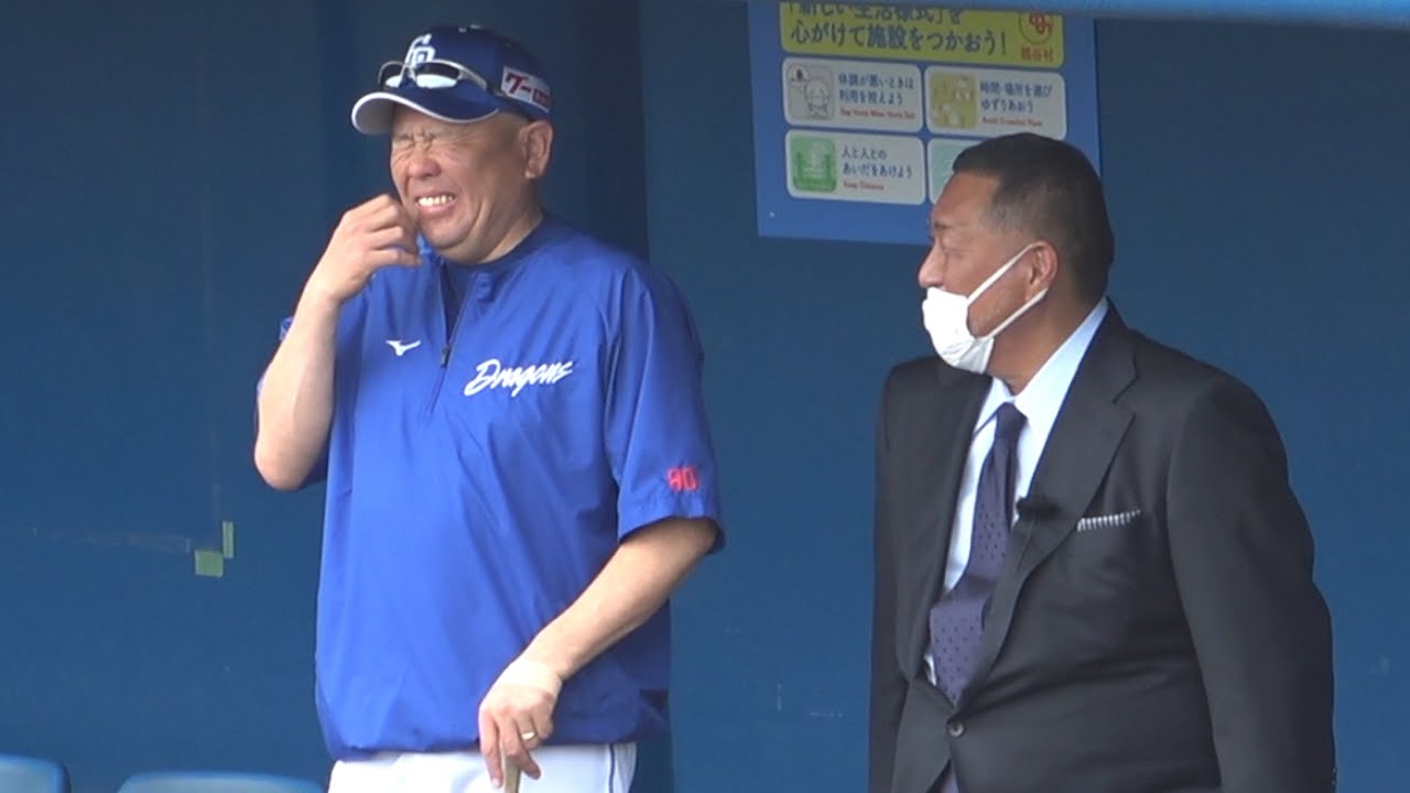 とても楽しそうに話し込んでいた清原さんと小田コーチ (2023/02/05)