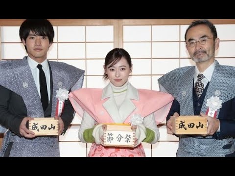 『舞いあがれ！』キャスト、大阪成田山で豆まき　福原遥「すごく元気をもらいました」