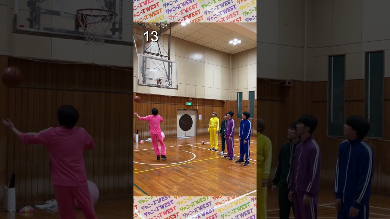 🌈ジャニーズWEST流🌈フリースローチャレンジ　重岡大毅編