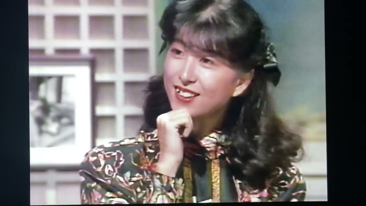 リューズバー1988秋対談🌺河合奈保子さん⭐️前半①