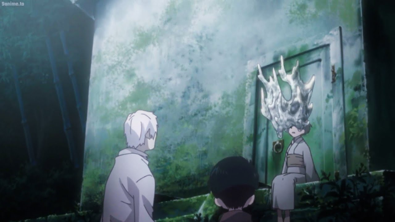 蟲師 | ギンコ は廉子を蟲師の邪悪な病気から解放し、彼女を救うために片目を犠牲にしました,Ginko sacrifices one eye to save Renzu