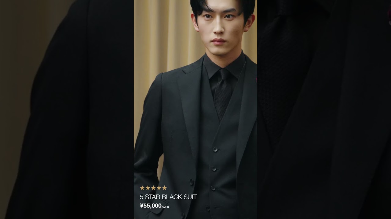 【SUIT SELECT】2023SS Collection 5 STAR BLACK SUIT