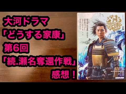 どうする家康 第6回 「続、瀬名奪還作戦」感想！