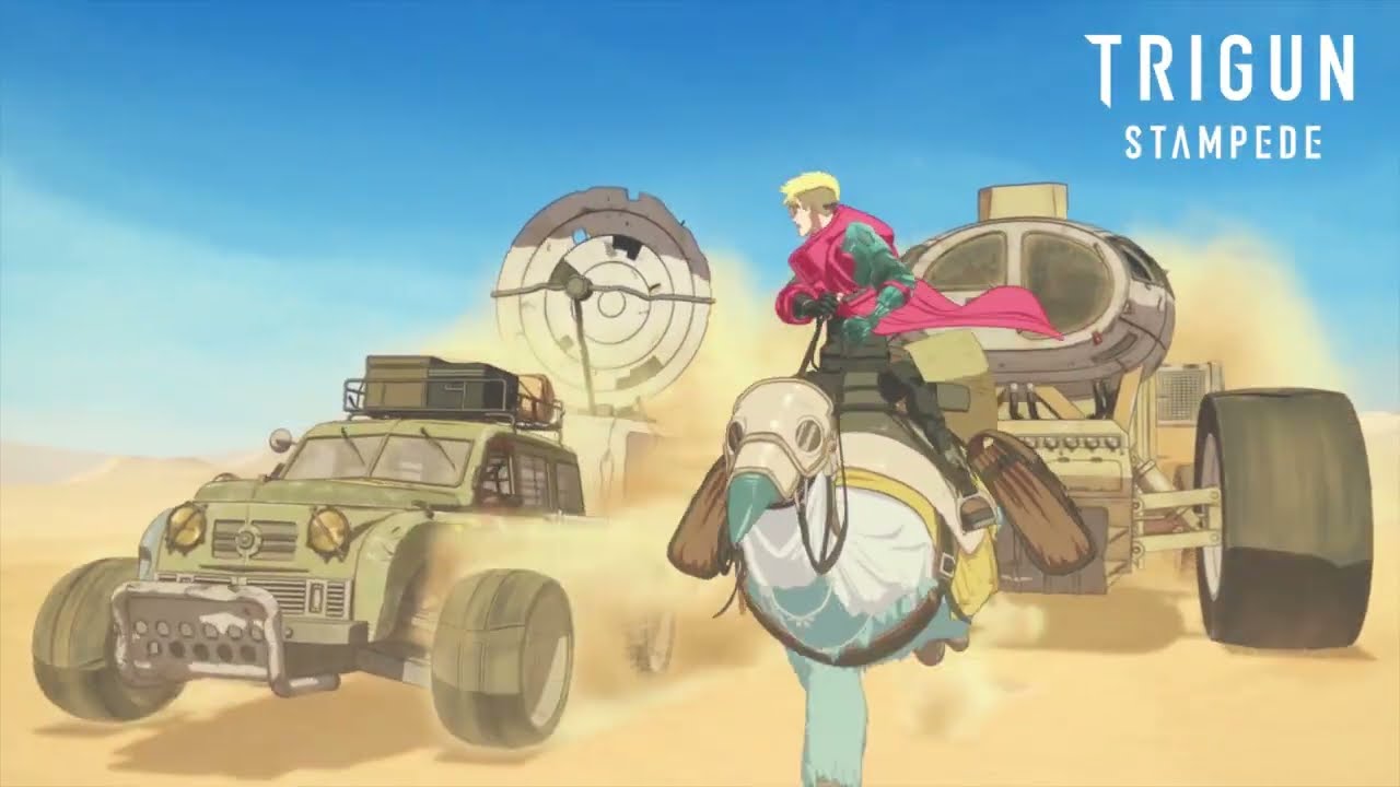『TRIGUN STAMPEDE』"逃げる男"｜毎週土曜23:00～放送中