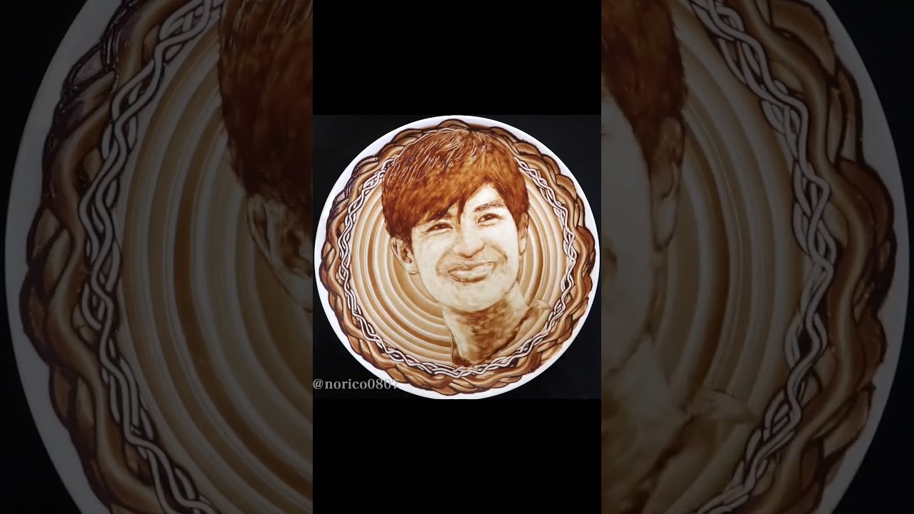 【チョコレートアート】三浦春馬さんをチョコレートで描いてみました #shorts