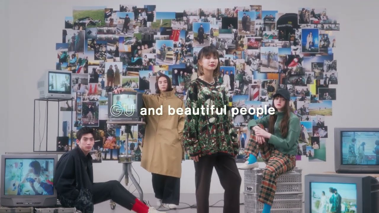 【GU公式】GU and beautiful people 【Concept movie 】-short ver-