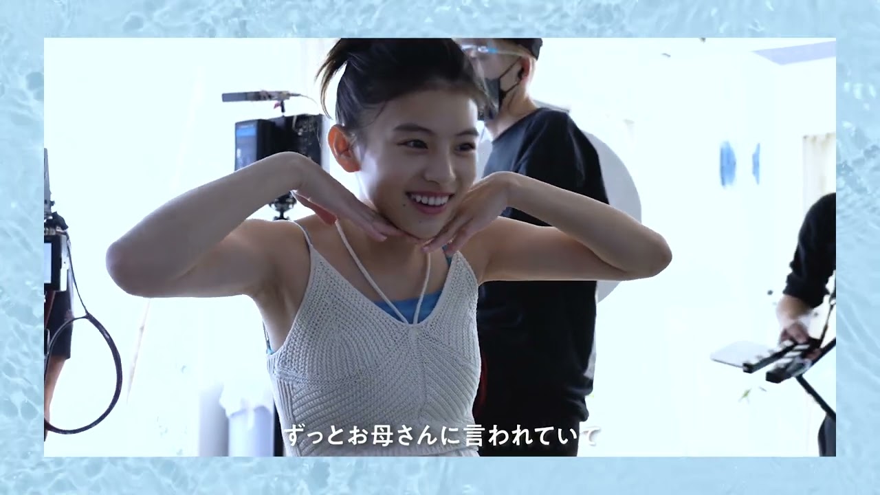 花王 ビオレUV 水層ハイライトUV　メイキング 動画広告 出口夏希