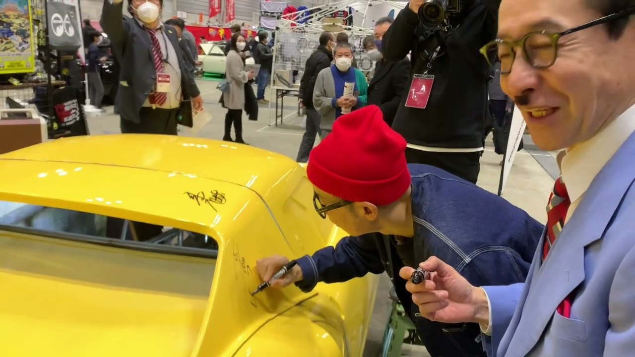 ノーチラスR380プロジェクト 2023年2月18日ノスタルジック2デイズ　(ロンドンブーツ亮さん、イワイガワさん、安藤弘樹さん、織戸学さん、市原隼人さん、吉岡英明さん、吉田由美さん、SS久保さん)