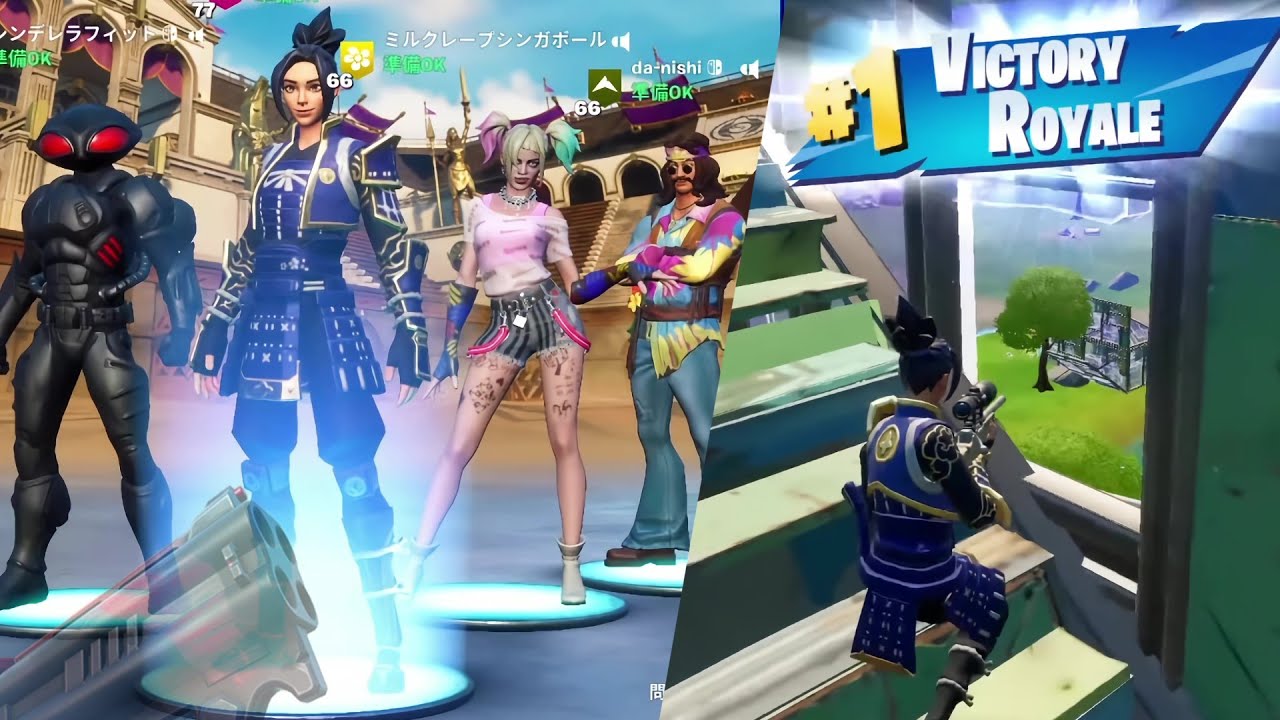 【小籔千豊】笑い飯西田さんと宇都宮まきさんがボケ倒す【フォートナイト】