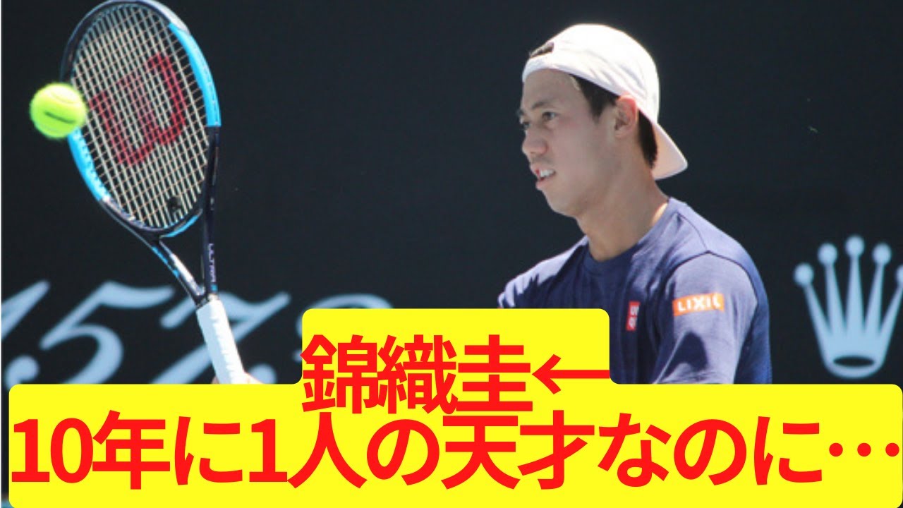 錦織圭(最高ランク4位、GS準優勝)←日本で10年に1人の天才なのに国民的スターになれなかった理由【2ch/5ch】