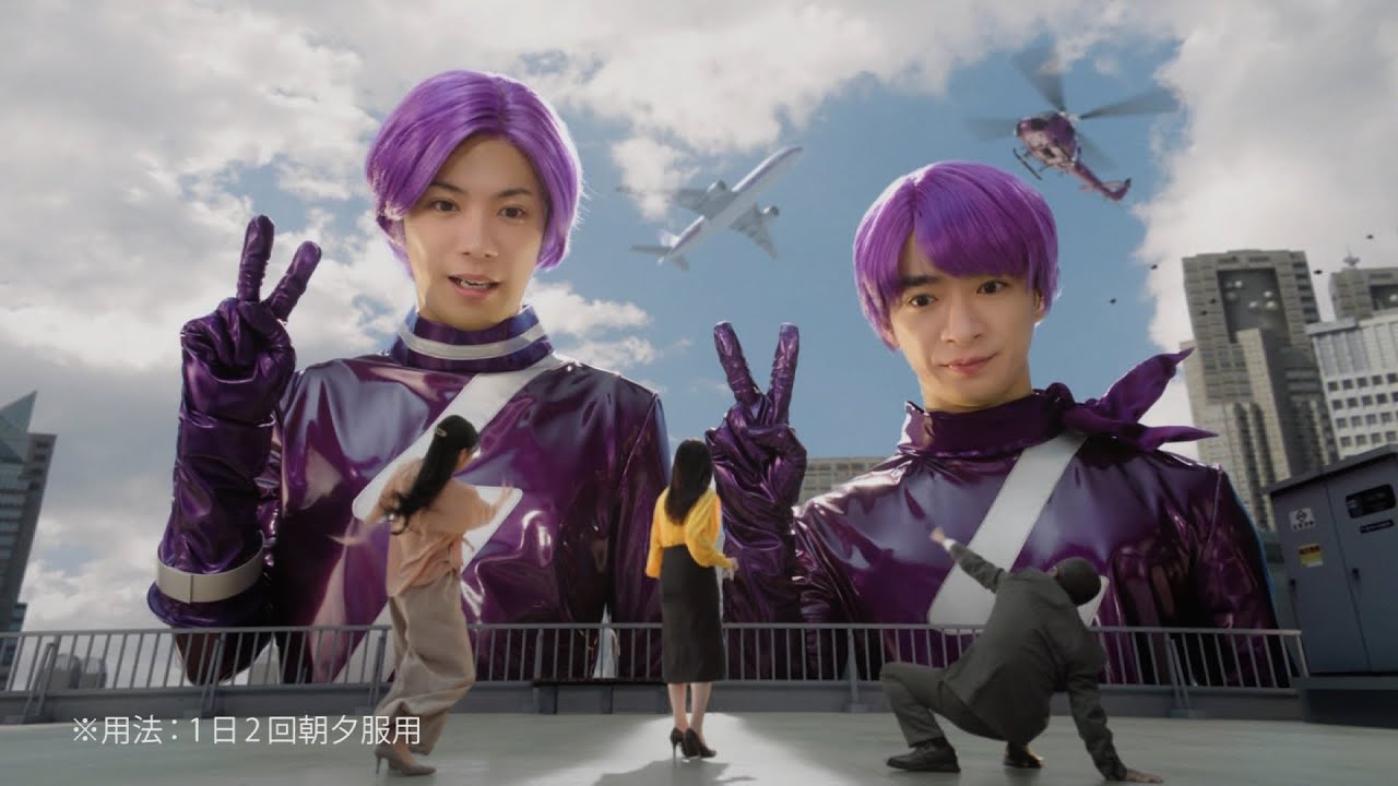 Hisamitsu アレグラFX CM 「巨大アレグラ人現る」篇 15秒