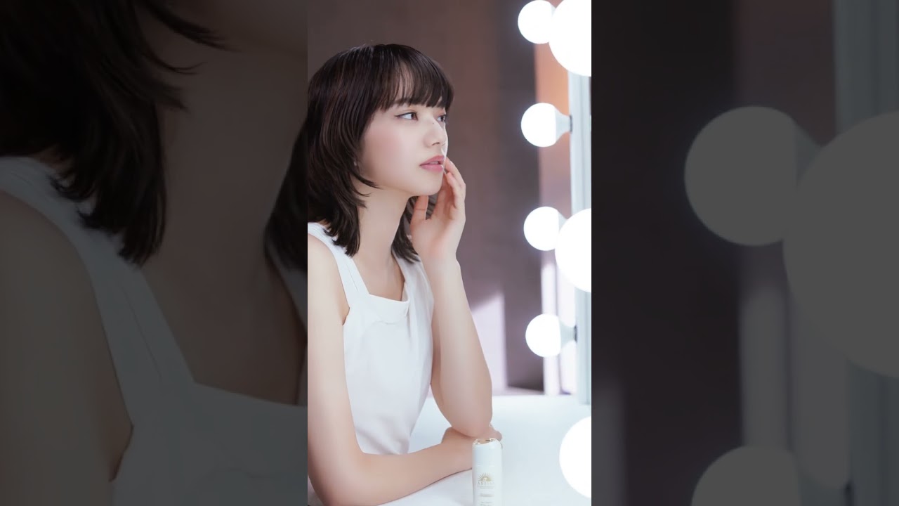 小松菜奈 #UV美容乳液を一日使ってみた「デイセラムでハリ、うるおいのある肌へ。」｜資生堂