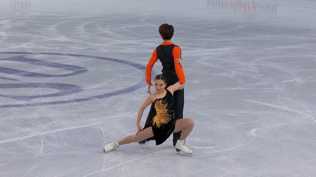 【世界Jr.フィギュアスケート選手権2023】來田奈央&森田真沙也組 アイスダンスRD　＜ノーカット＞