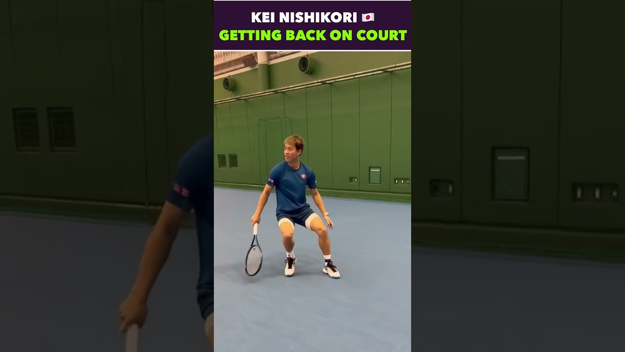 KEI NISHIKORI PLANNING A RETURN #tennis #shorts