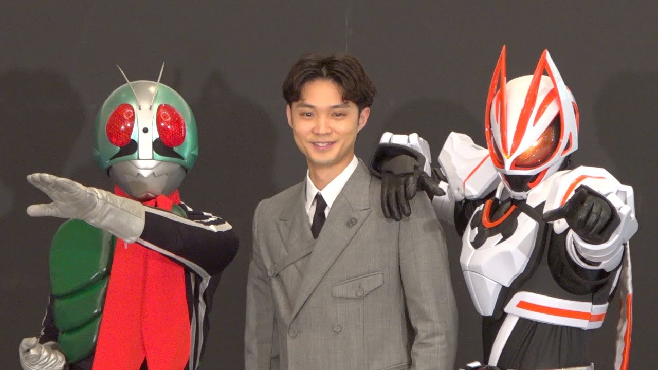 磯村勇斗、仮面ライダーイベントに6年ぶり登場でファン歓喜！「仮面ライダーゴースト」思い出トークで笑顔　『生誕50周年記念 THE仮面ライダー展』オープニングセレモニー