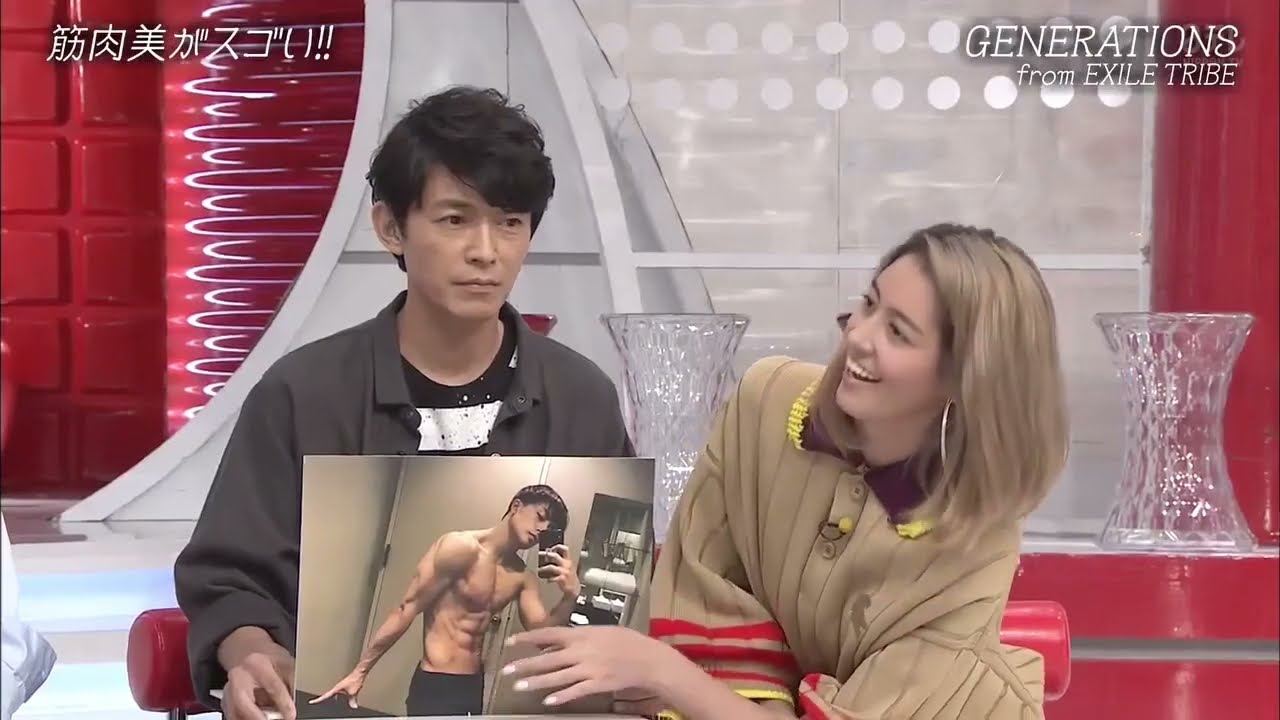 白濱亜嵐の筋肉がヤバすぎる‪w