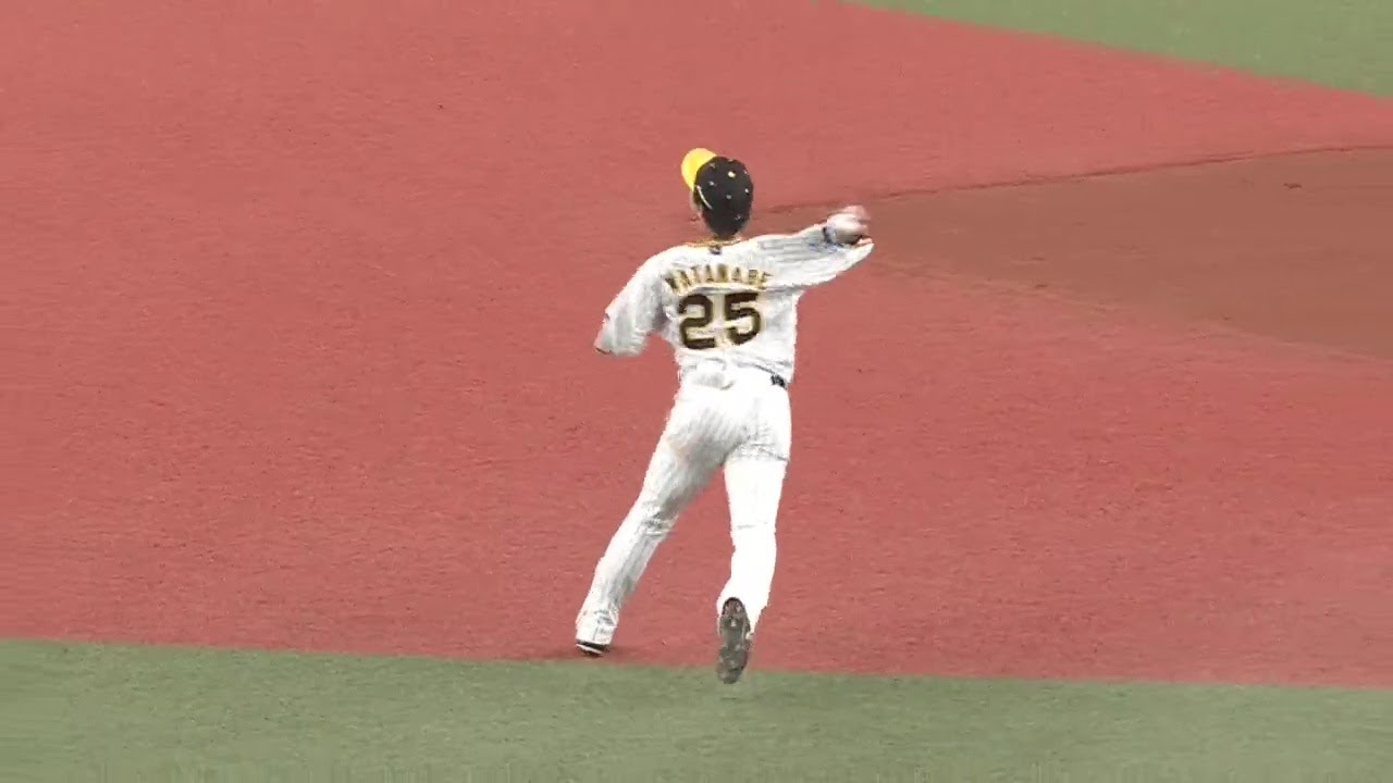 【鉄壁】8回表、思わず拍手！渡邉諒選手の華麗な守備！【2023/3/25Ｔ－Ｂ】