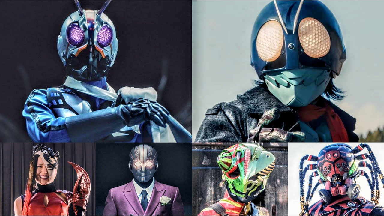【シン・仮面ライダー】仮面ライダー第０号登場！全キャスト紹介！Kamen Rider No. 0 DEBUT！Shin Kamen Rider All Cast introduction！