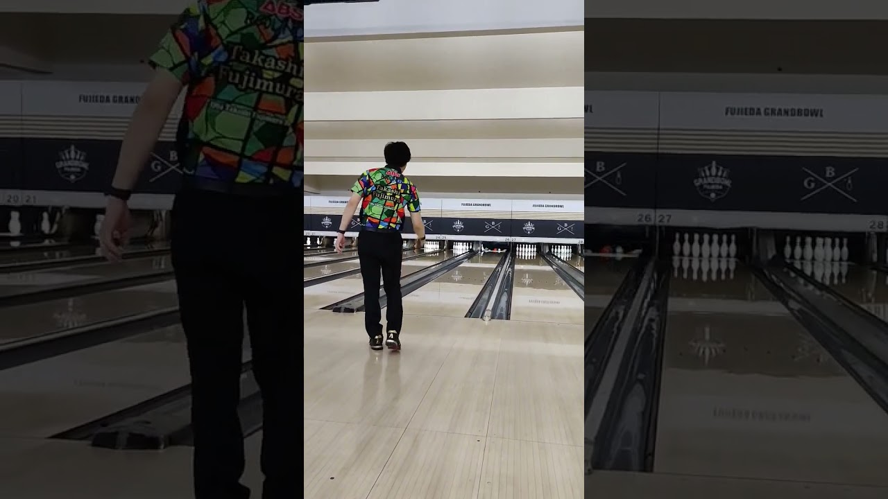 藤村隆史プロ　始球式🎳
