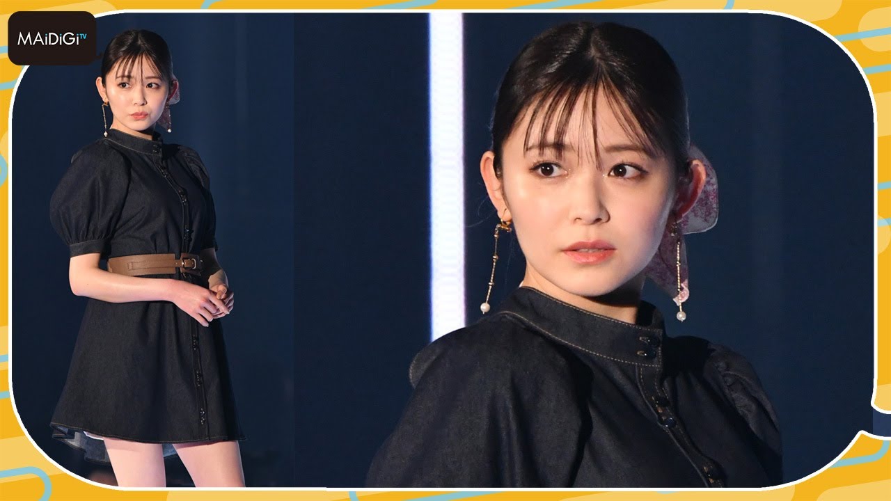 久間田琳加、超ミニワンピで美脚見せ　TGCランウエーに登場