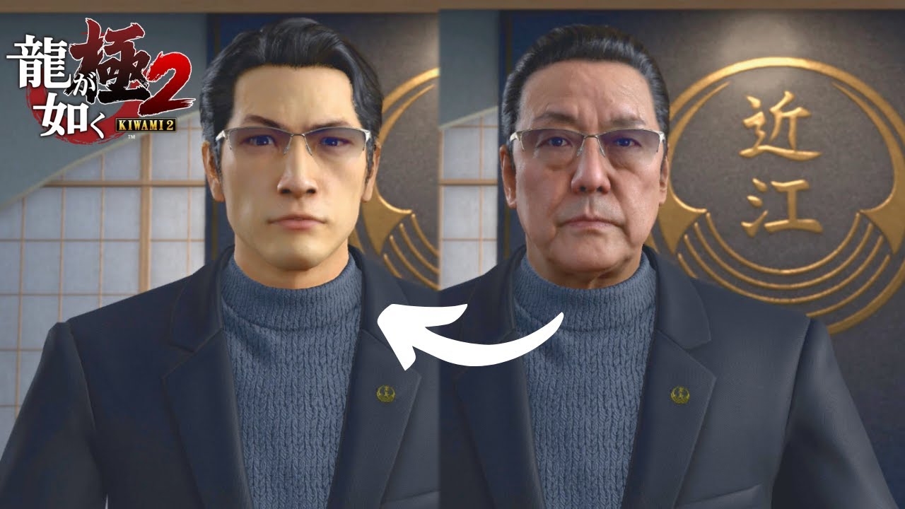 【龍が如く極2】高島遼(PS2版)が復活！！白竜→舘ひろし(全ムービー集)(Ver.2)【YakuzaKiwami2・MOD】PS2 Takashima Remake