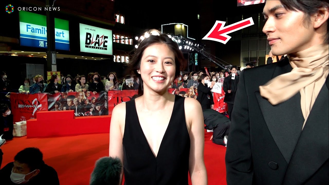 【東リベ2】今田美桜のインタビュー中に北村匠海が思わずツッコミ「ポンコツなんで！」　映画『東京リベンジャーズ2 血のハロウィン編 -運命-』プレミアムナイト レッドカーペット