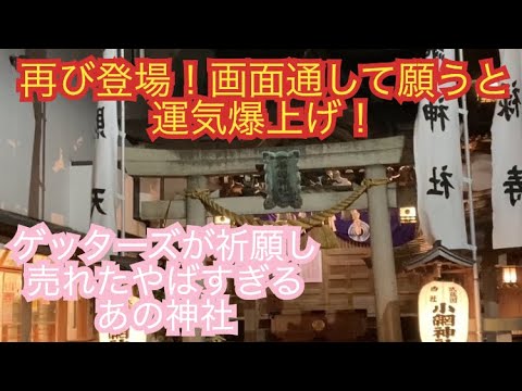 再び登場。ゲッターズでお馴染み、ヤバいぐらい運気が上がるあの神社に画面から参拝！