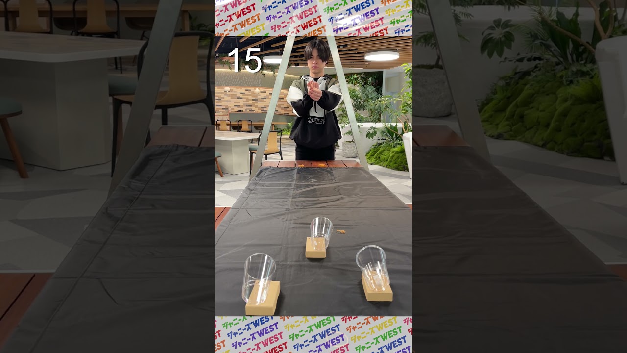 🌈ジャニーズWEST流🌈ゴム鉄砲チャレンジ！ 重岡大毅編