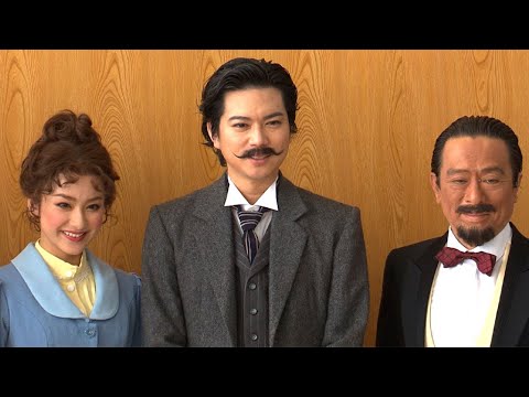 NEWS加藤シゲアキ「僕、ジャニーズなんですよ」 口ひげ姿の劇作家役、「これで『チャンカパーナ』は歌えない…」（エドモン～「シラノ・ド・ベルジュラック」を書いた男～／加藤シゲアキ 平祐奈 金田明夫）