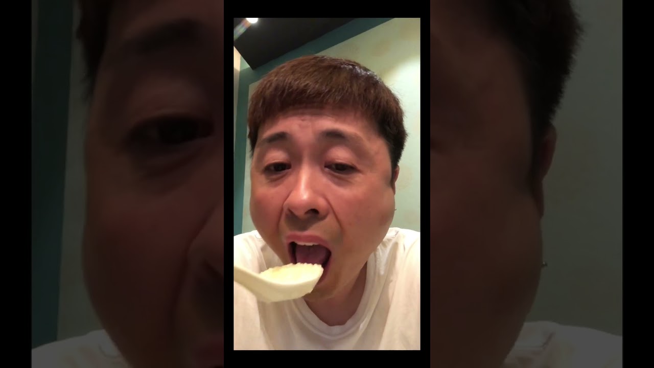 【次長課長河本】元気になった一口目のおかゆ。