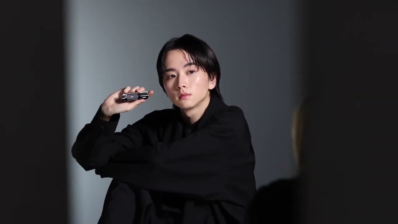 CMNOW独占密着取材！板垣李光人 貝印AUGERグラフィック撮影メイキング